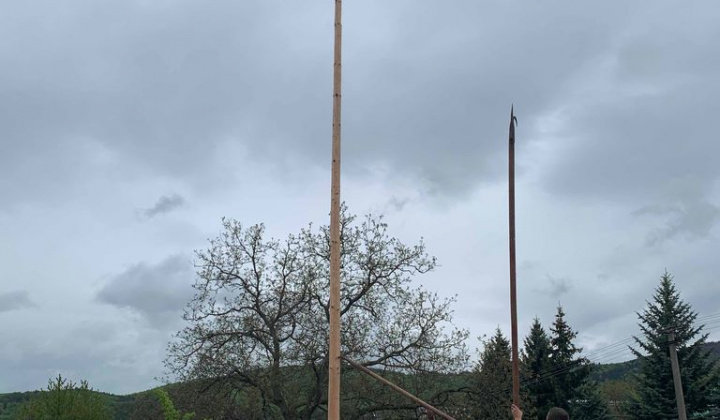 Stavanie mája 30.04.2019