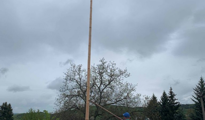 Stavanie mája 30.04.2019