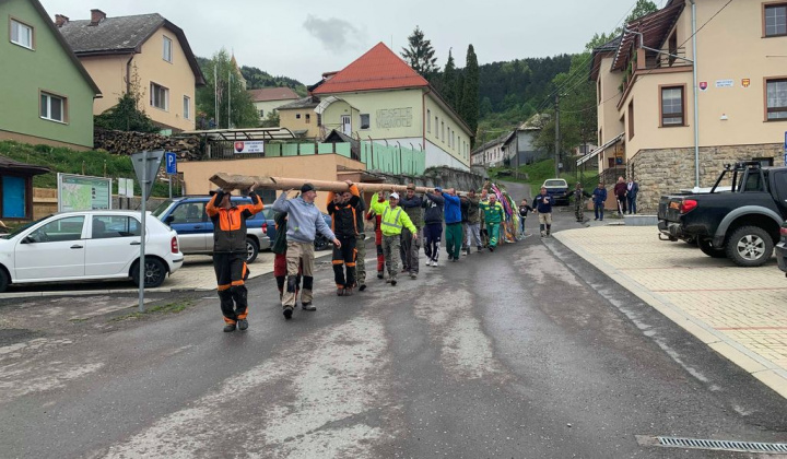Stavanie mája 30.04.2019