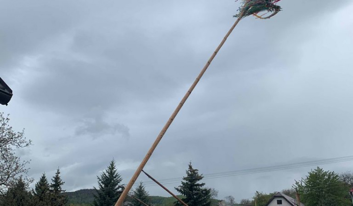 Stavanie mája 30.04.2019