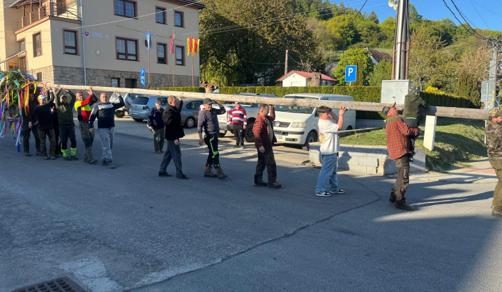 Stavanie mája 30.04.2026