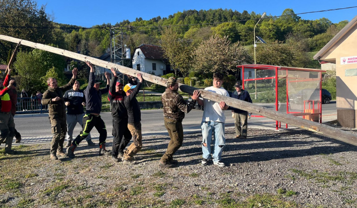 Stavanie mája 30.04.2026