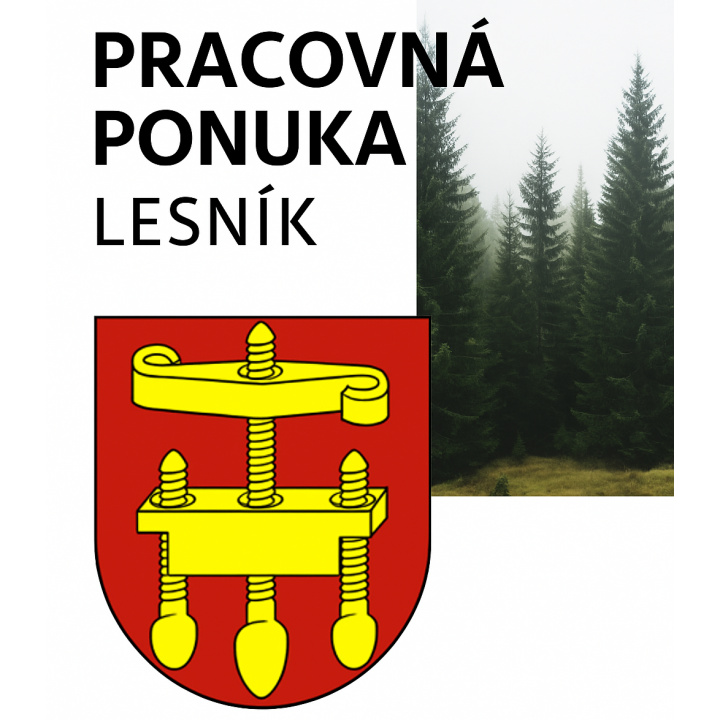 Pracovná ponuka - lesník 