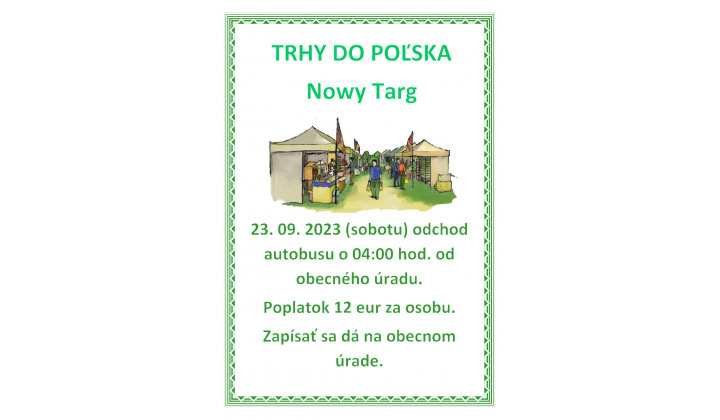 TRHY DO POĽSKA