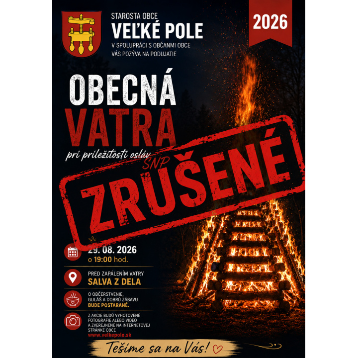 Vatra 2026-ZRUŠENÁ