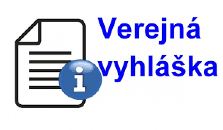 Verejná vyhláška