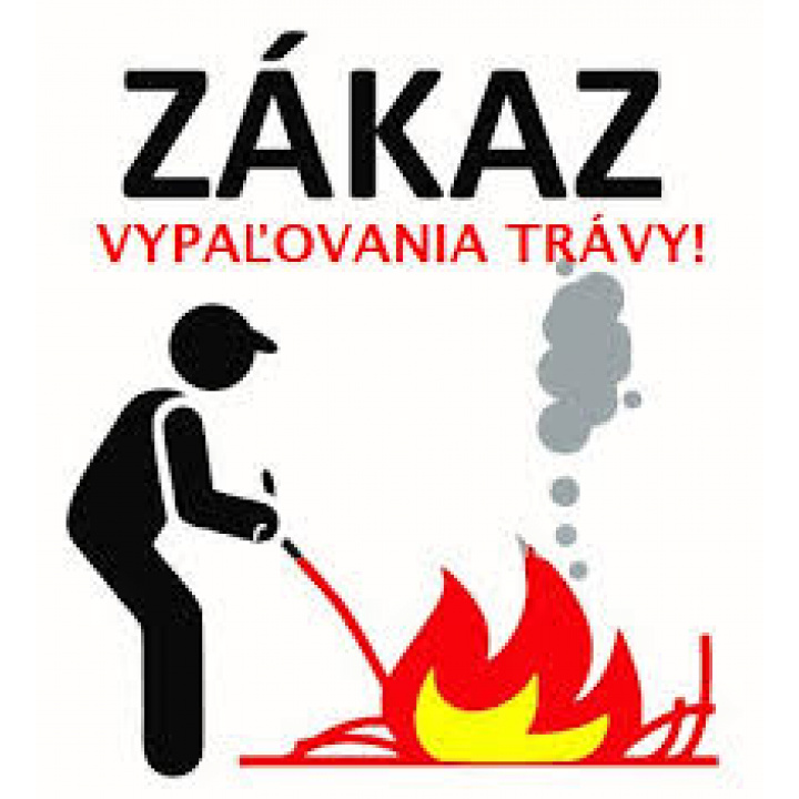 Zákaz vypaľovania trávy 